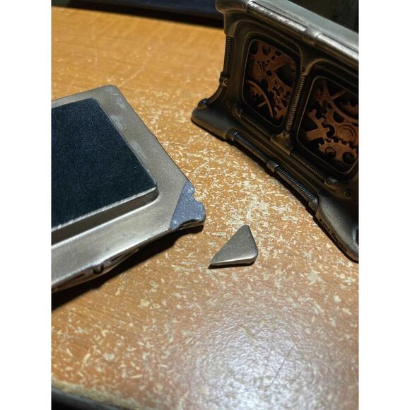 Steampunk Butterfly Bronze Finish Trinket Box Stash Box - Picture 4 of 4